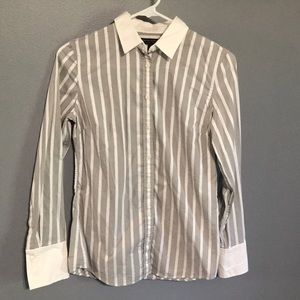 Banana Republic Riley Button Down Sz 2